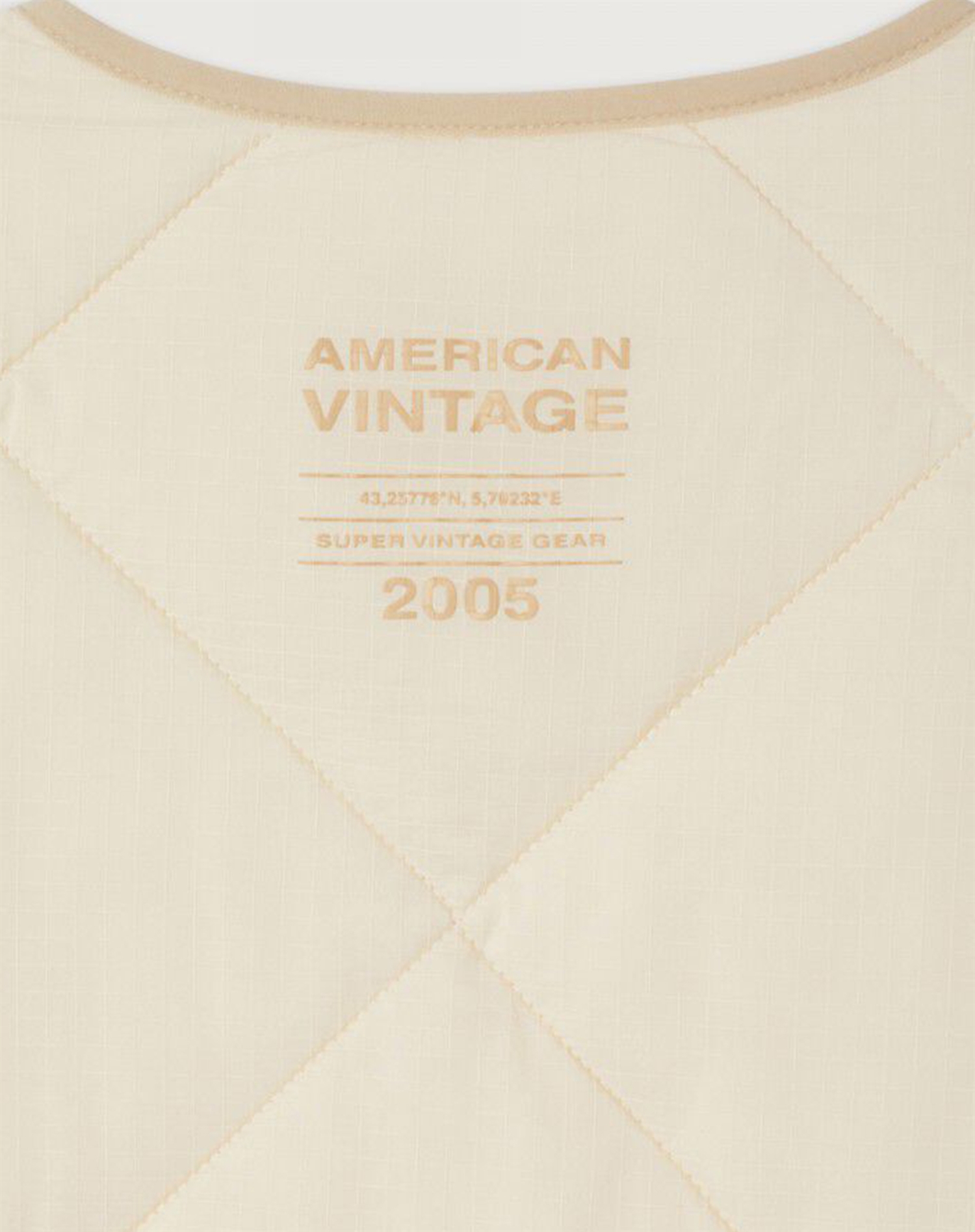 American Vintage - Yupibam Vest - Cream